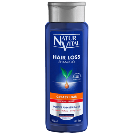 Natur Vital Hair Loss Shampoo Greasy Hair 300ml