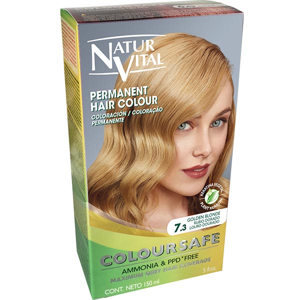 PPD Free ColourSafe Golden Blonde No.  Hair Dye ▷ Natuvital
